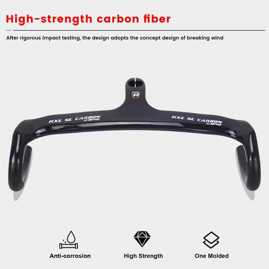 RXL SL rennrad areo lenker carbon mit vorbau integrierte carbon lenker fur rennrader 28.6mm lenkervo