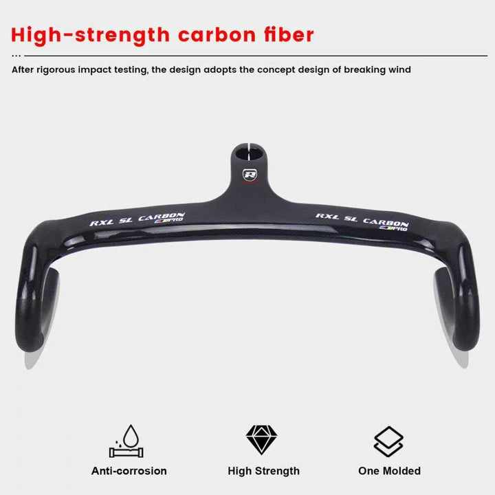 RXL SL rennrad areo lenker carbon mit vorbau integrierte carbon lenker fur rennrader 28.6mm lenkervo
