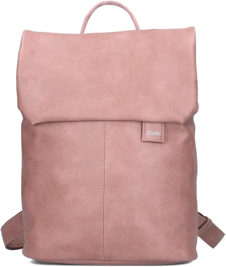 Zwei Damen City-Rucksack Mademoiselle.M MR13 Tagesrucksack 7 Liter, gepolstertes Laptopfach, Magnet-