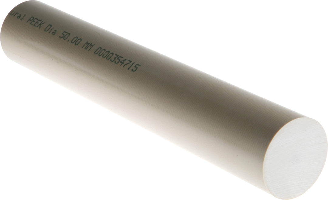 RS PRO PEEK-Rundstab, PEEK Beige 1.32g/cm³, Ø 50mm x 300mm