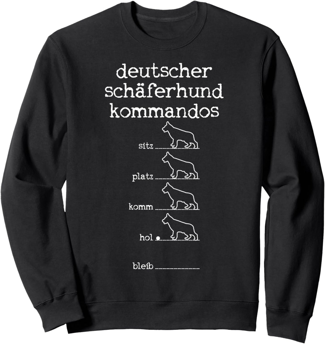 Deutscher Schäferhund Besitzer Züchter Hundeschule Sweatshirt