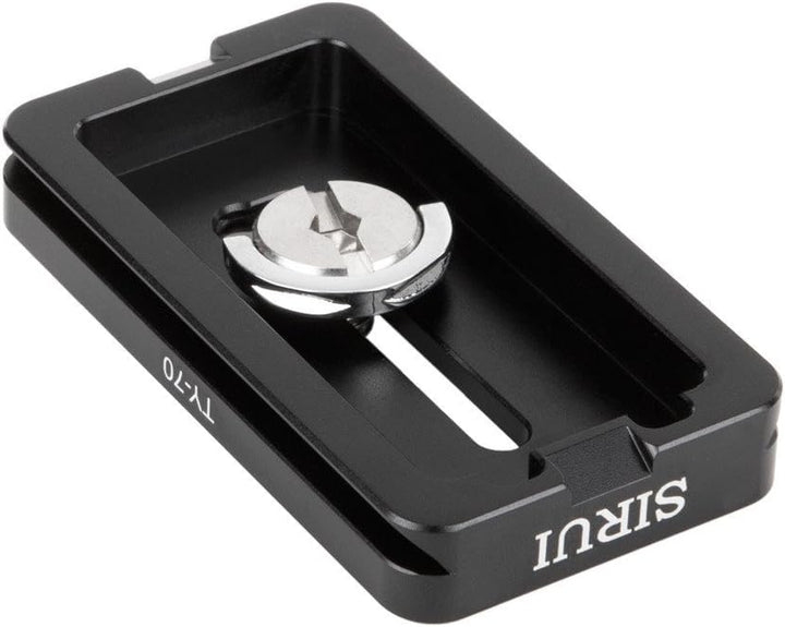 SIRUI TY-70 Schnellwechselplatte (Alu, 1/4", 39x70mm, 37.2g, Sliding Stopper, für SIRUI und Arca-Swi