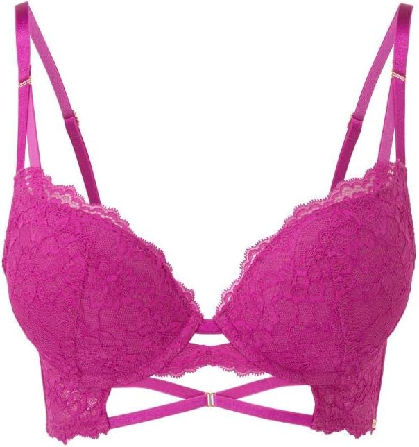 Gossard Damen Suspense Longline Plunge-BH 65F Fuchsia, 65F Fuchsia