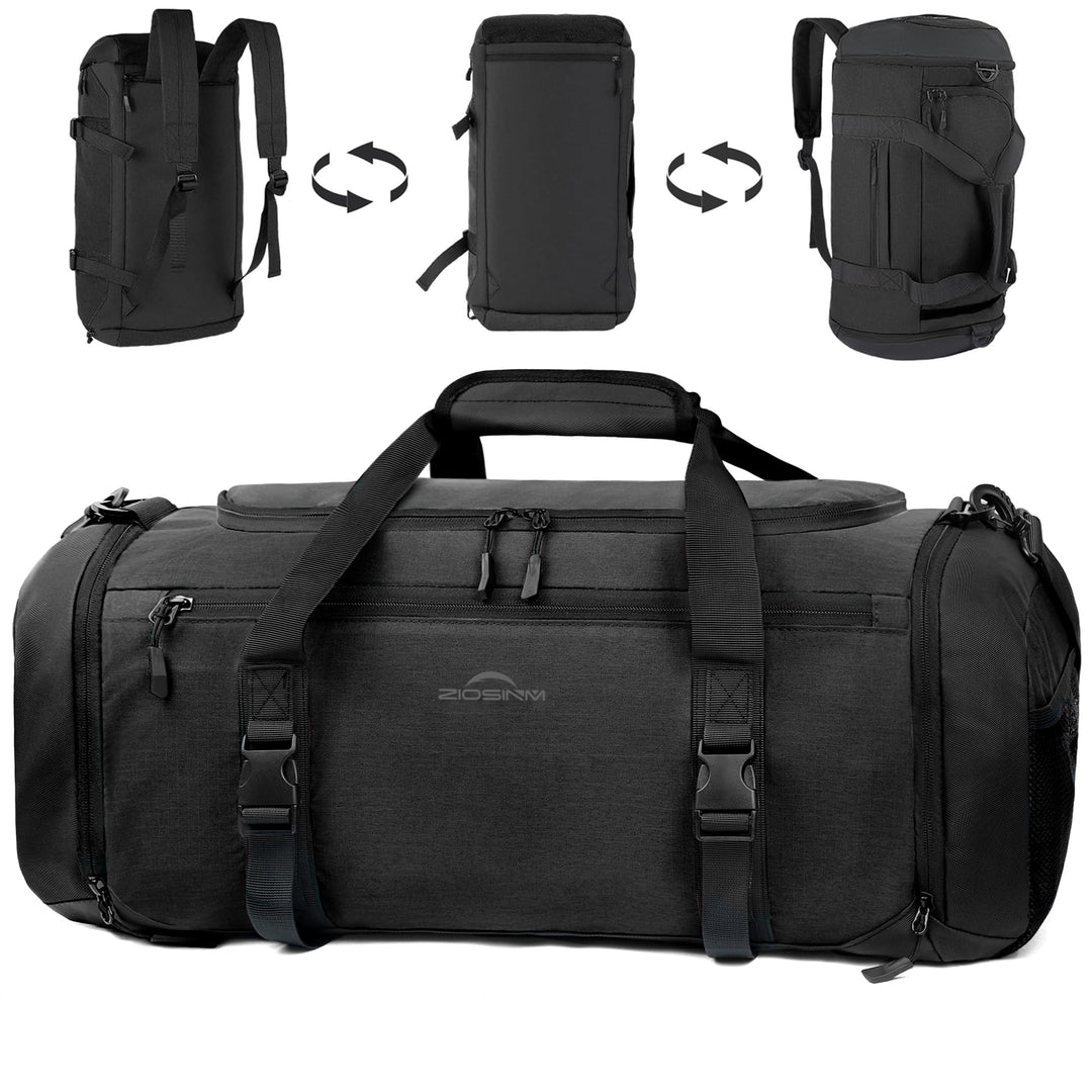 ZIOISNM Sporttasche Herren 36L Reisetasche, Sporttaschen mit Schuhfach, Nassfach und Wärmedämmungsfa