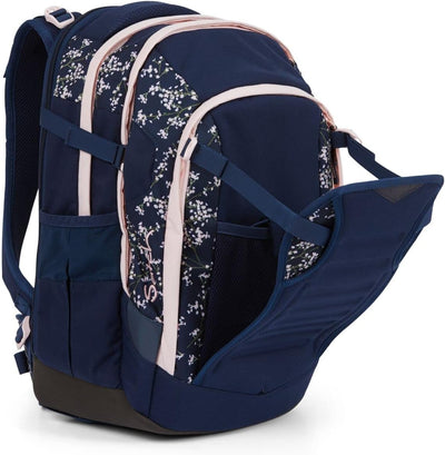 satch Match Schulrucksack Set 3tlg. mit Sporttasche und Schlamperbox Bloomy Breeze