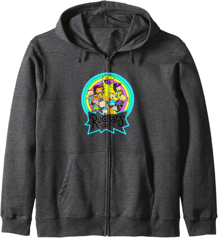 Rugrats Rainbow Circle Reptar And Friends Kapuzenjacke