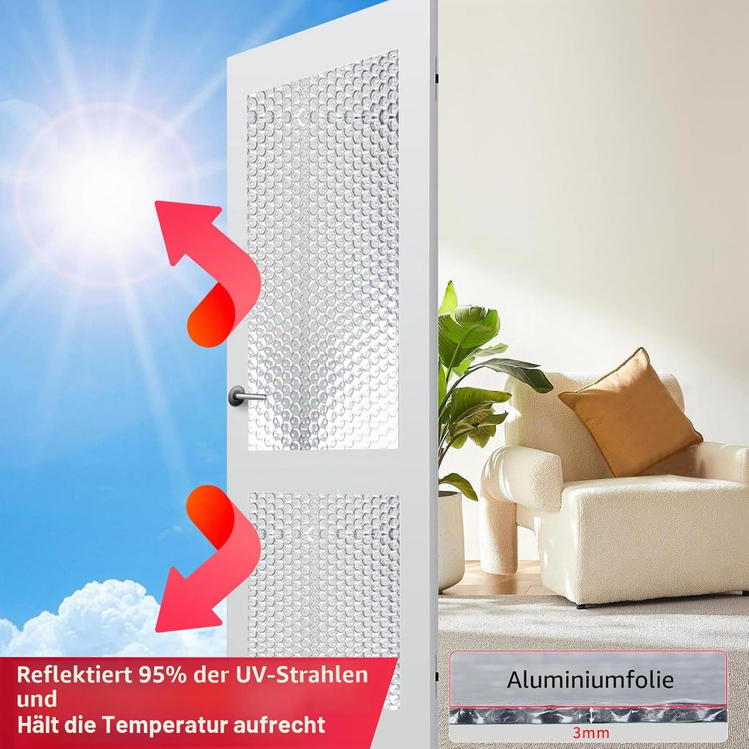 3mm reflektierendes einlagiges Blasen-Isolierung, 121,9cm × 3m doppelseitiges Aluminiumfolien-Isolie