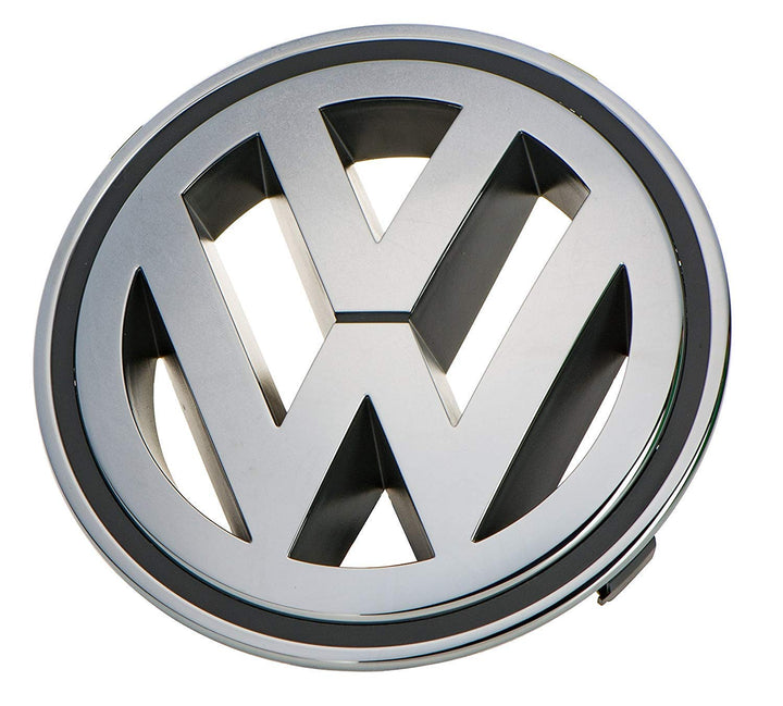 Volkswagen Original VW Ersatzteile VW Zeichen Emblem Kühlergrill 150mm (Golf V Jetta Passat)