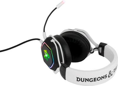 Konix Dungeons & Dragons Gaming-Headset Rainbow für PC - 50 mm Lautsprecher - Mikrofon - 2 m USB-Kab