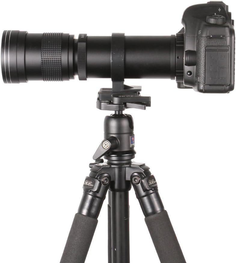 Hersmay 420-800 mm F/8.3-16 Teleobjektiv Zoomobjektiv Manueller Fokus Superteleobjektiv AF Mount für