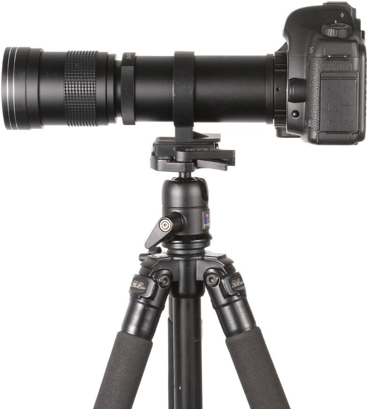 Hersmay 420-800 mm F/8.3-16 Teleobjektiv Zoomobjektiv Manueller Fokus Superteleobjektiv AF Mount für