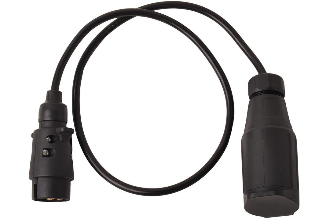 ProPlus 343526 Verlängerungskabel Adapterkabel Länge 0,8 Meter PKW Stecker 7polig auf Anhänger Steck