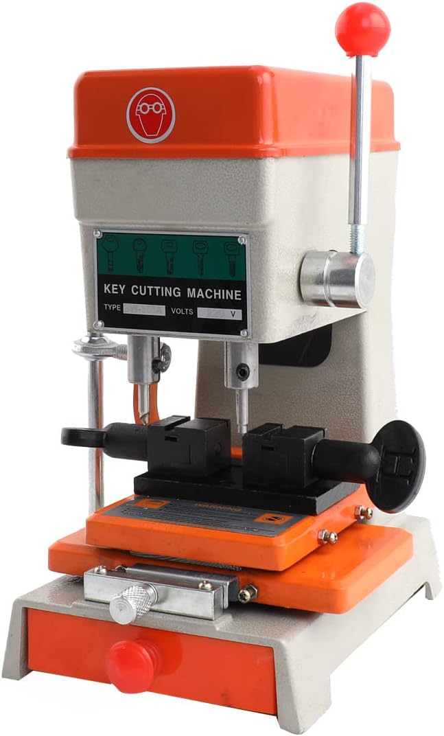 220V 100W Vertikale Schlüsselfräsmaschine Schlüsseldupliziermaschine Schlosserwerkzeuge Verschluss-A