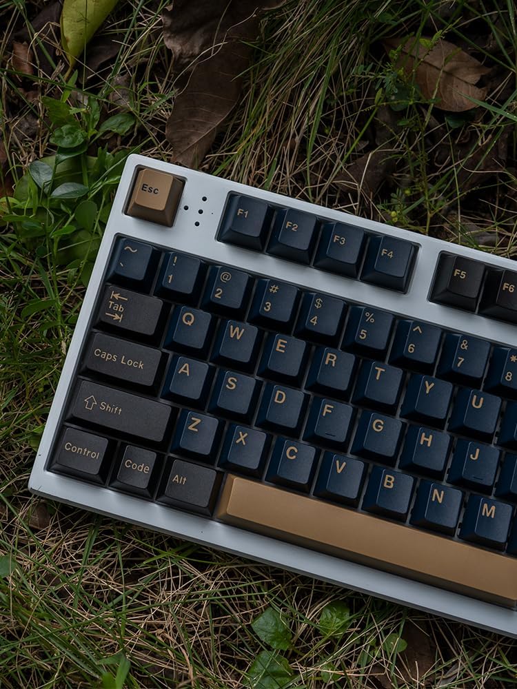 Blue Samurai Keycaps Set 173 Tasten Doubleshot Cherry Profile Custom Keyboard Keycaps für Cherry MX