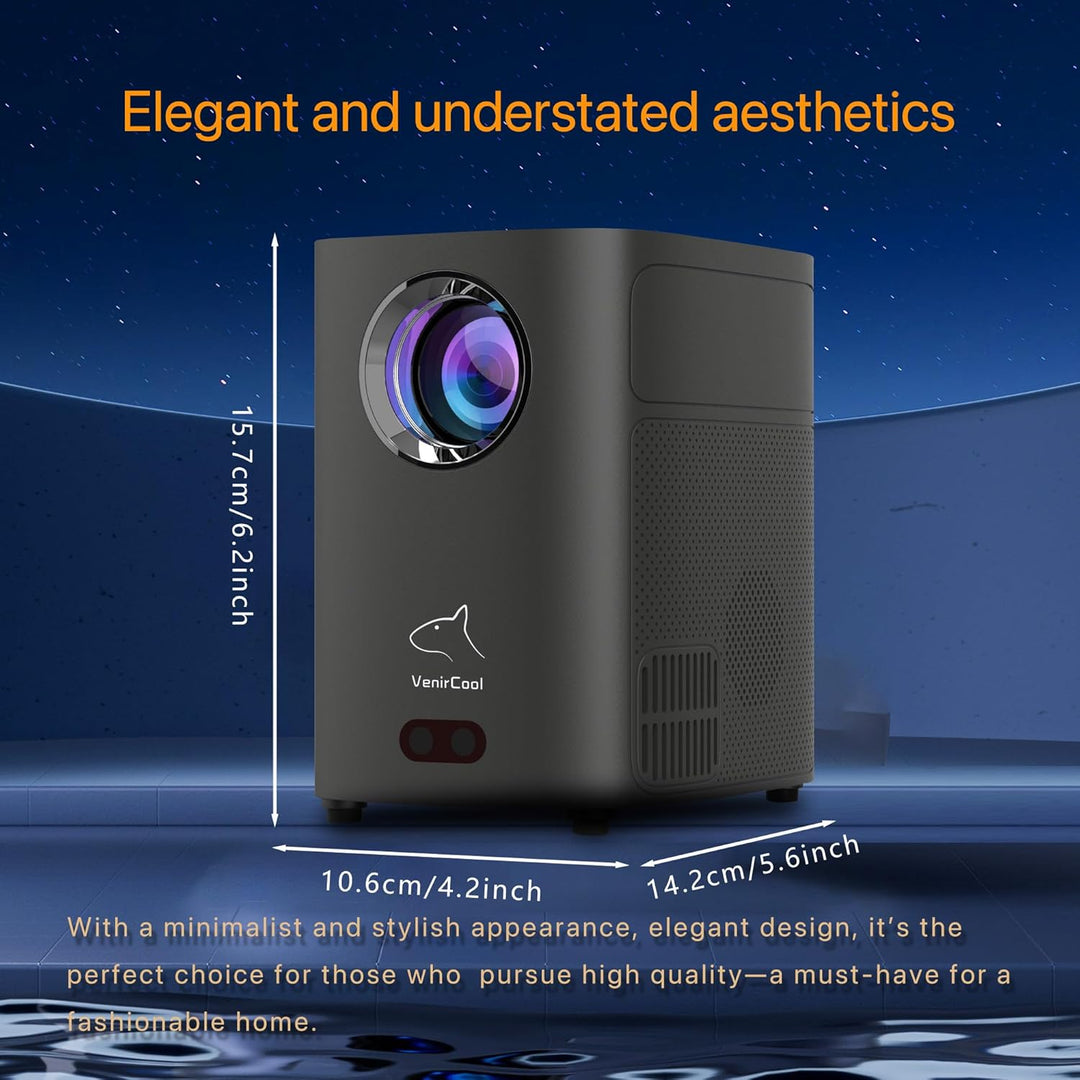 Projektor Q3 Ultra 750 ANSI/10000 ISO LUMEN Android 11 1080P 4k Unterstützung FHD Display - Wifi & B