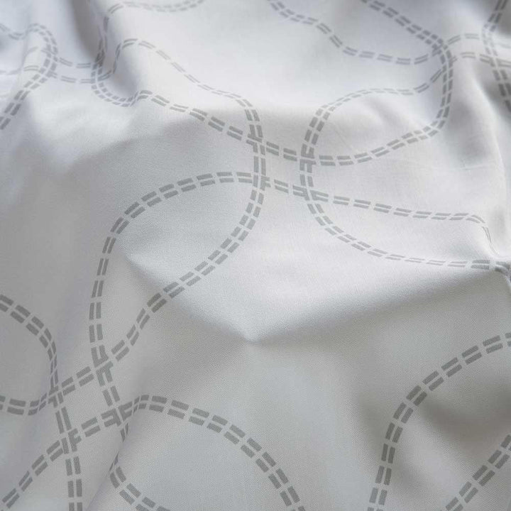 COTTON ARTean Bettwäsche-Set aus Bambus, Modell Fuji organisch und hypoallergen, 150 x 190/200 cm, G