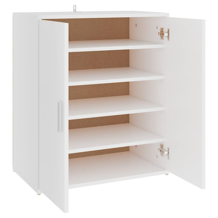 vidaXL Schuhschrank 5 Ablagen Wand Schuhkommode Schuhregal Schuhablage Schuhaufbewahrung Schuhstände