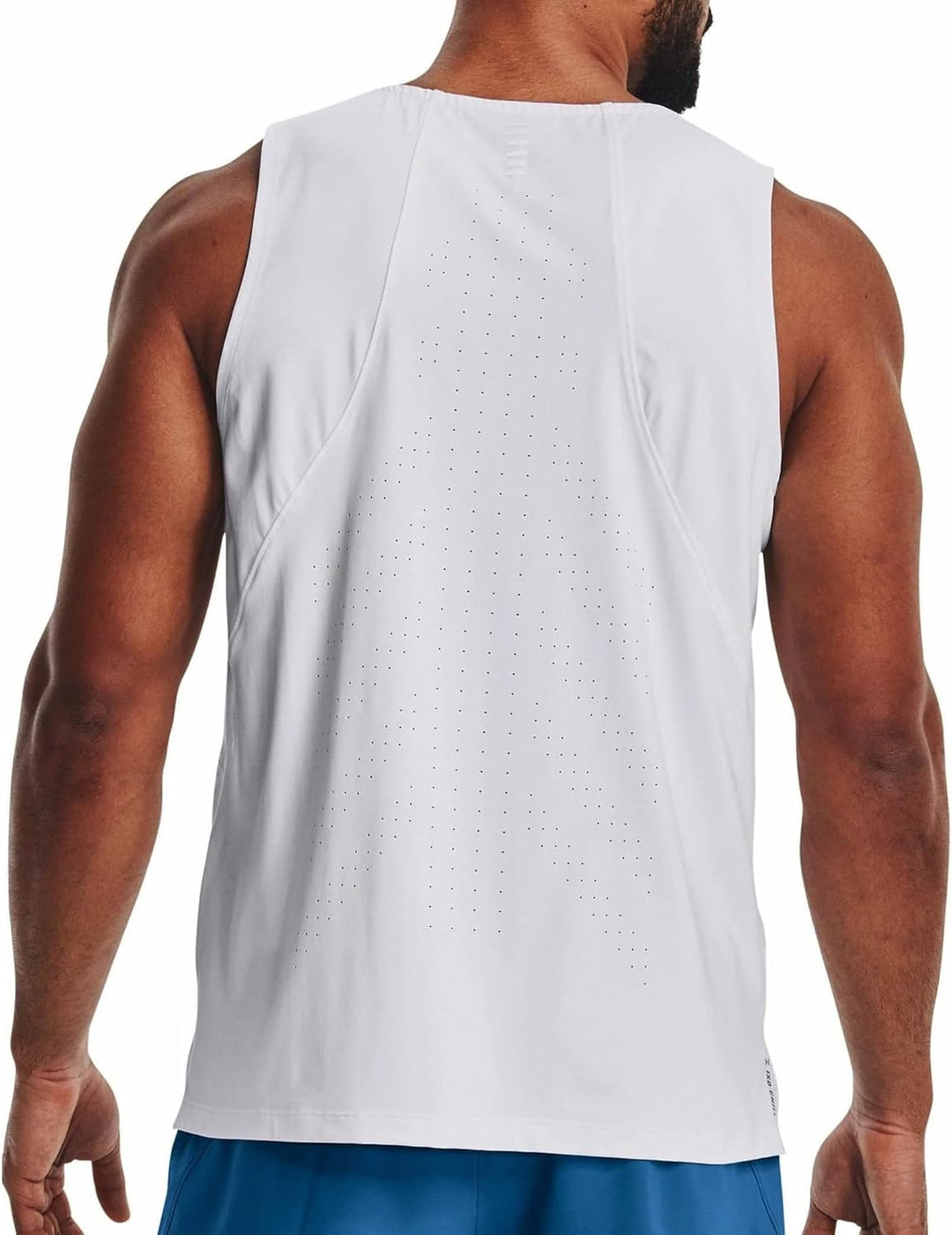Under Armour Iso-Chill Run Laser Tanktop Herren XL Weiss, XL Weiss