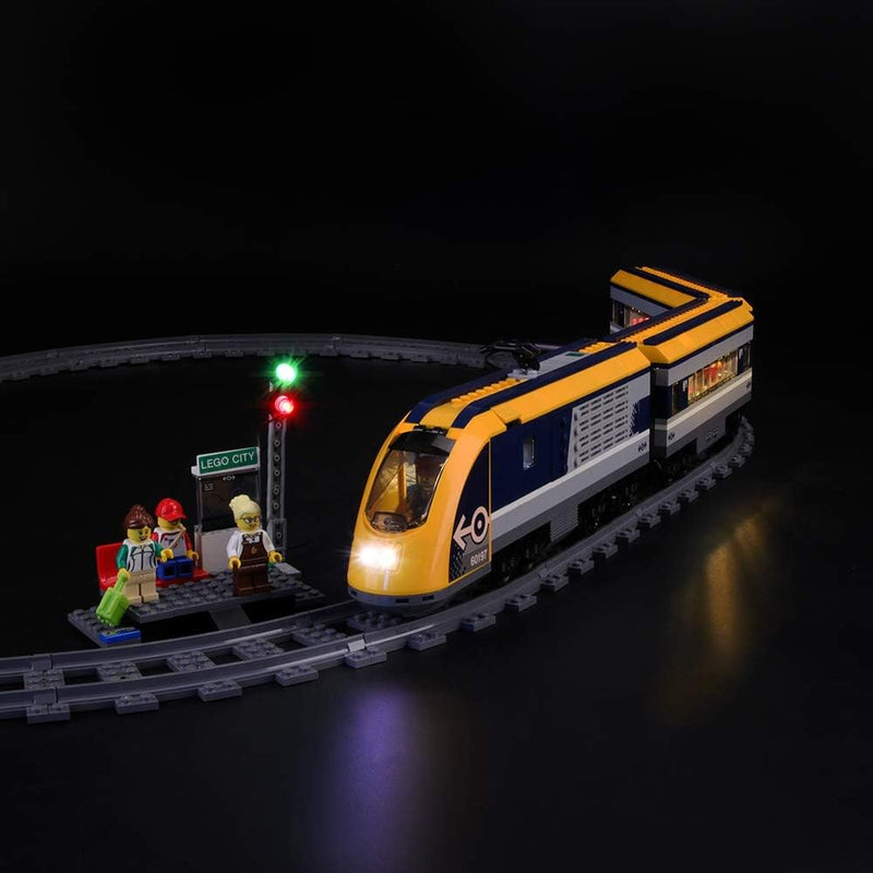 LIGHTAILING Licht-Set Für (City Personenzug) Modell - LED Licht-Set Kompatibel Mit Lego 60197(Modell