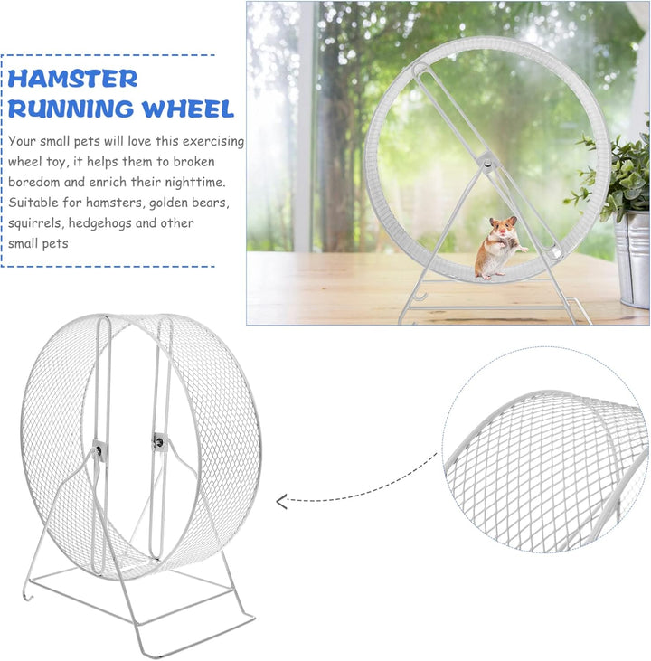 Zerodeko Laufrad Für Hamster Hamster-laufspielzeug Lautloses Hamster- Trainingsrad Hamsterrad Kleine