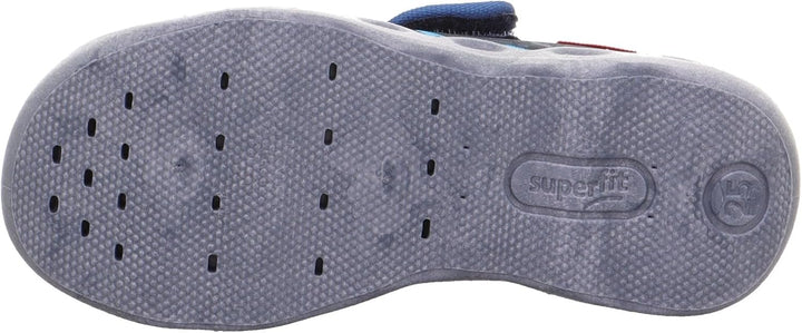 Superfit Jungen Bubble 1-006273 Hausschuhe 24 EU Weit Blau Mehrfarbig 8020, 24 EU Weit Blau Mehrfarb