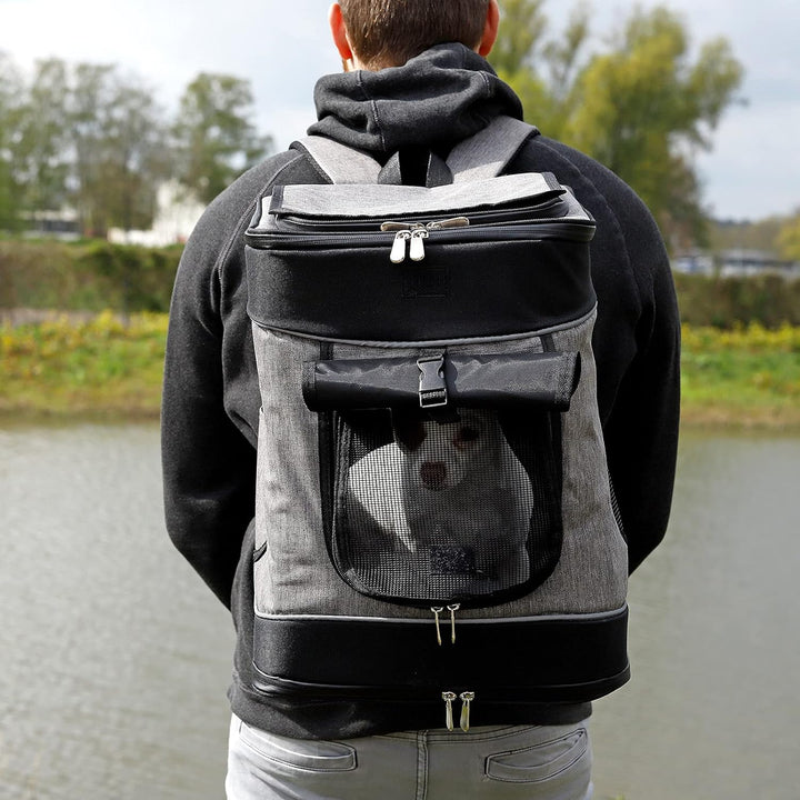 lionto by dibea Hunderucksack Katzenrucksack Faltbare Hundetransporttasche Haustiertragetasche Farbe