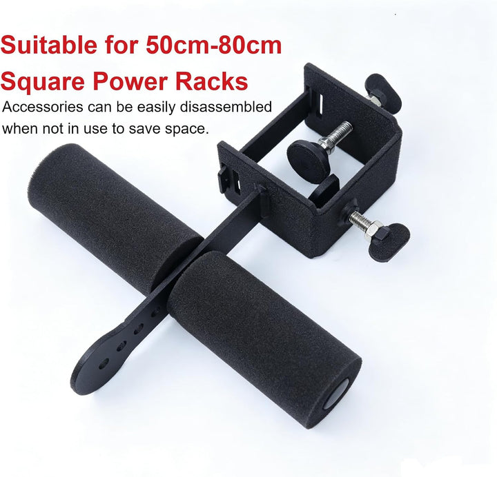 Nordic Hamstring Curl Squat Rack Attachment for 50-80cm Power Racks