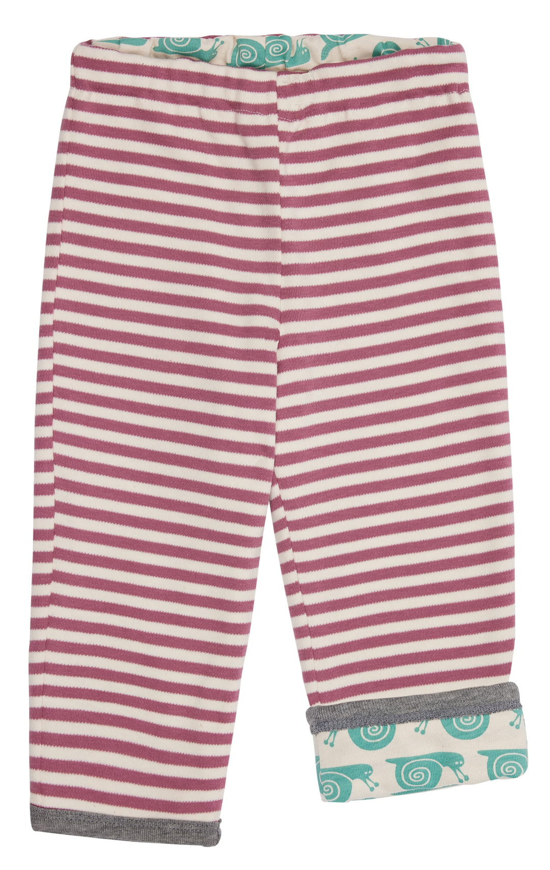 loud + proud Unisex Baby Wendehose, GOTS Zertifiziert Hose, Grape