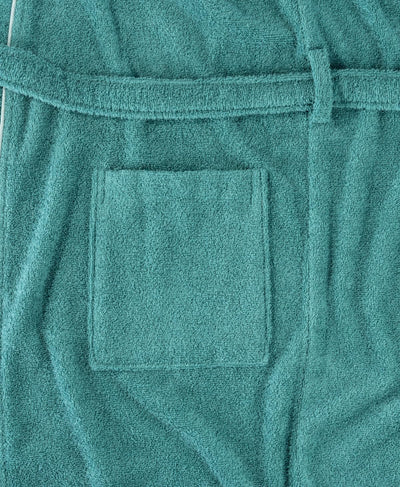 Chiemsee Bademantel Venice im Kimono-Stil für Damen und Herren aus weicher Baumwolle | Grösse L | Sm