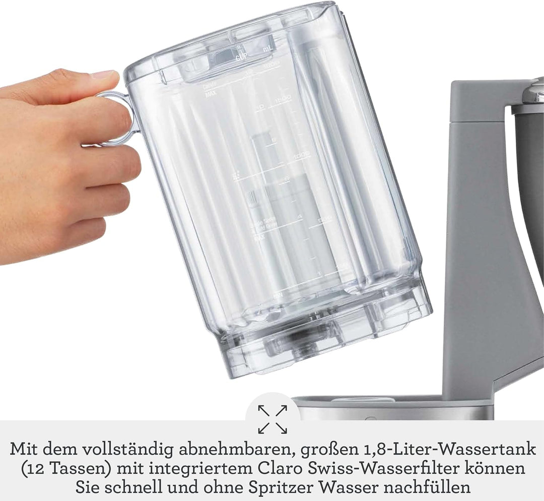 Sage - The Luxe Brewer Thermal - Ein-Tasten-Präzision, SCA Gold-Tassen-Standard, Doppelwandige Karaf