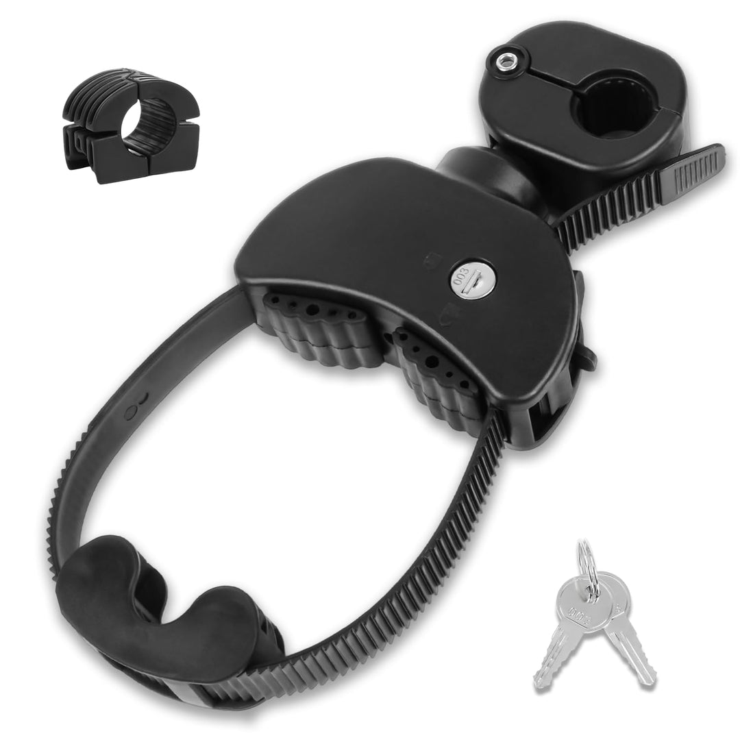 TEOV 1 Stück Rahmenhalter für Fahrradträger Länge 12CM, Verstellbarer Strap-Rahmenhalter für E-Bike