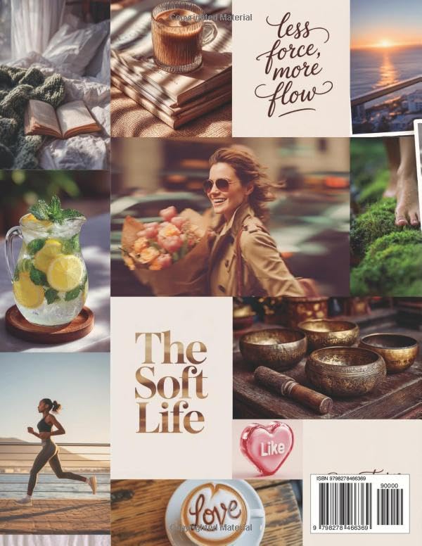 Soft Life Vision Board Book For Women: 400+ Images & Affirmations For Manifestation, Spirituality An