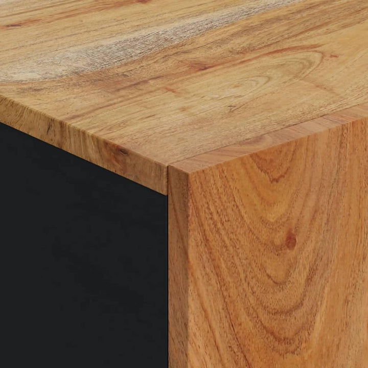 vidaXL Sideboard, Highboard mit Tür, Kommode Beistellschrank mit Eisenbeinen, Wohnzimmerschrank Anri