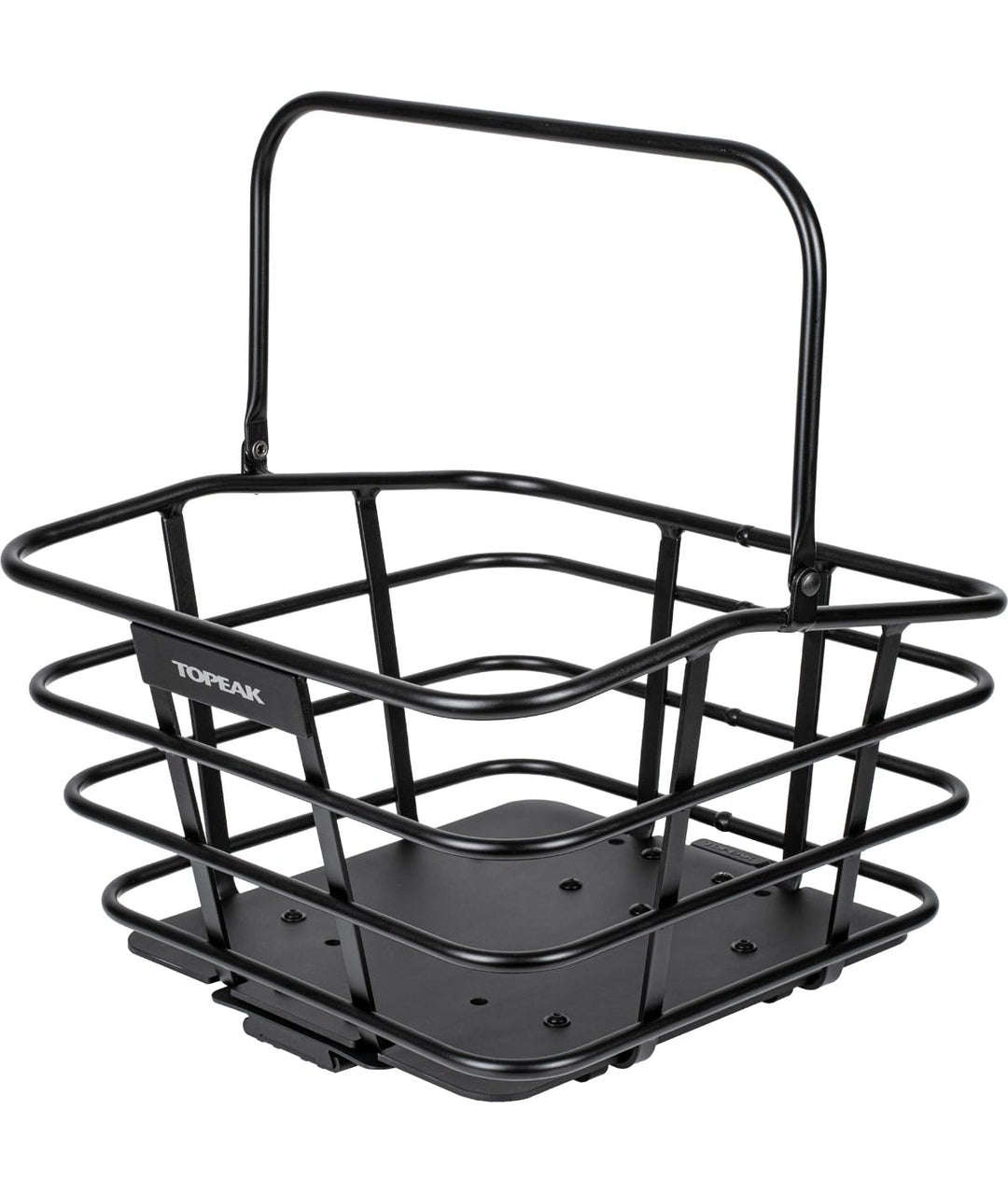 Topeak Urban Basket DX Aluminum Fahrradkorb 18 L – robuster Alu-Gepäckkorb mit QuickTrack 2.0-System