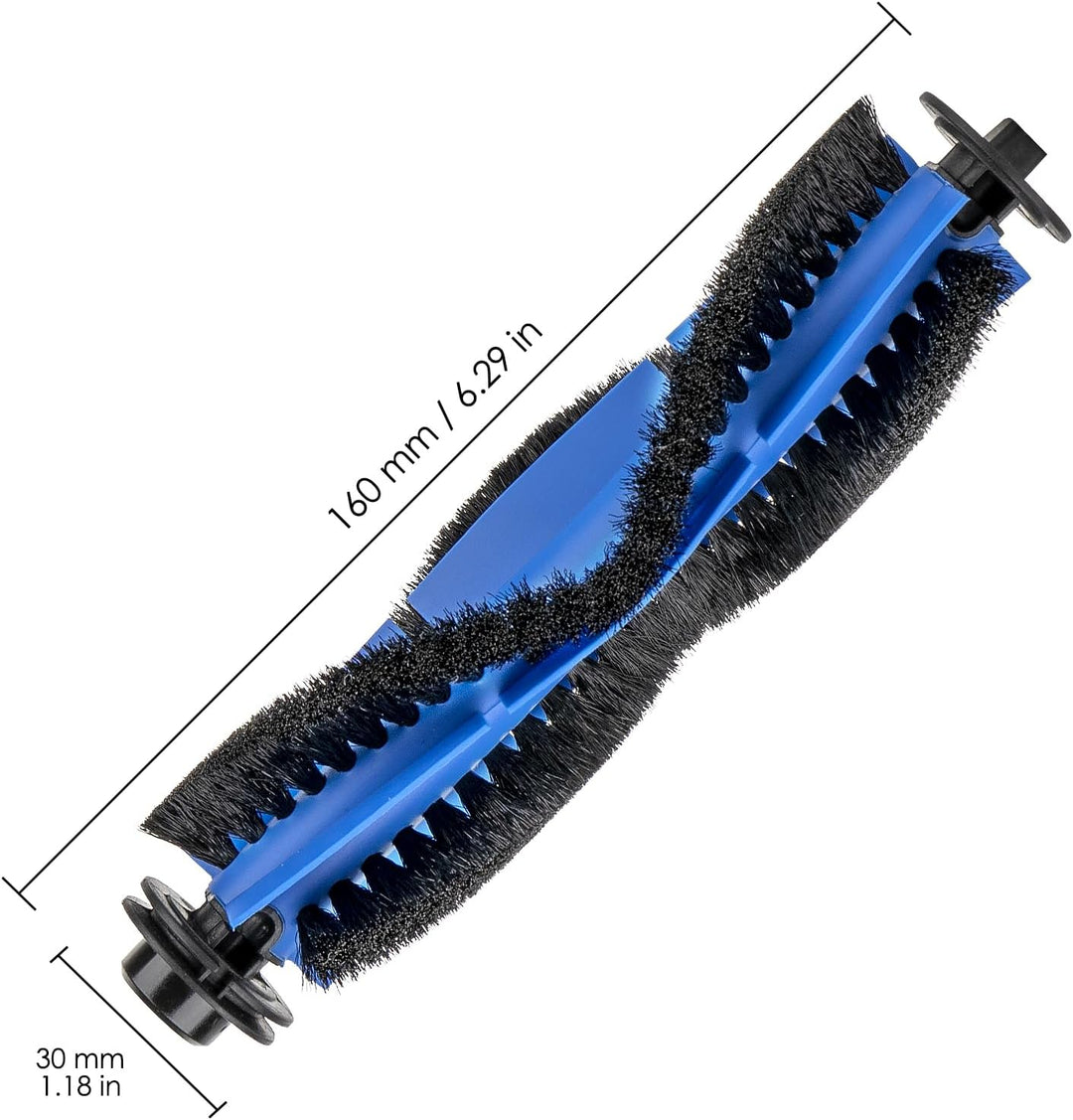 (2 Stück) Walzenbürsten kompatibel mit Eufy RoboVac 11S, 11S Plus MAX, 25C, G10 Hybrid, G20 G20 Hybr