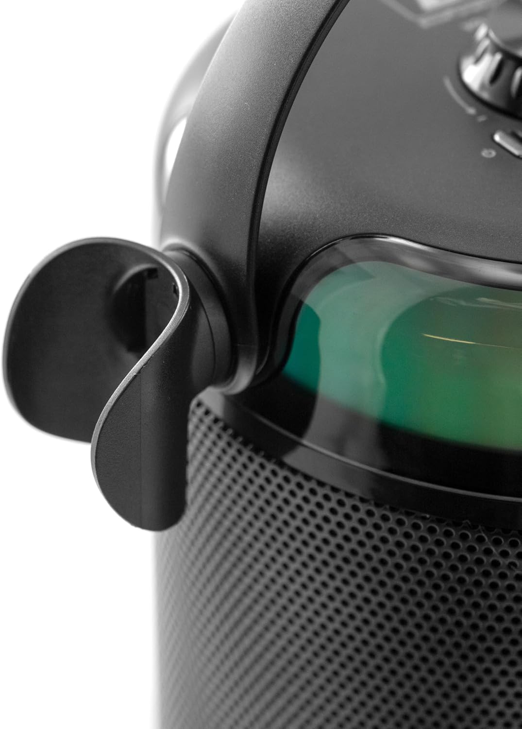 BoomTone DJ Star Voice Tragbarer Karaoke-Lautsprecher mit LED, Bluetooth, Stimmwechsler, Lieferung m