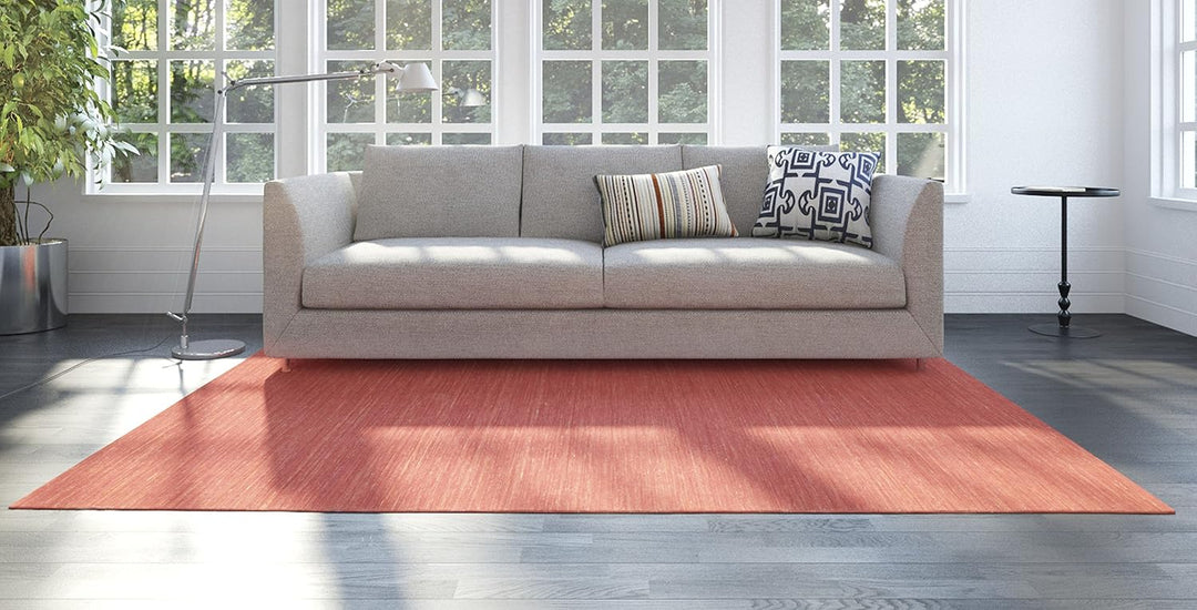 RugVista, Kelim Loom, Teppich, Kurzflor Teppich, ∅ 150 cm, Rund, Moderner Kelim Teppich, Wolle, Flur