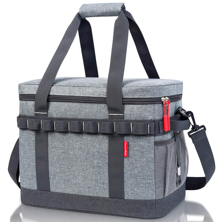 Kühltasche 30L, 12h Kühlung, Gross Faltbar Picknicktasche, Kühlbox Tragbare Isoliertasche für Auto &
