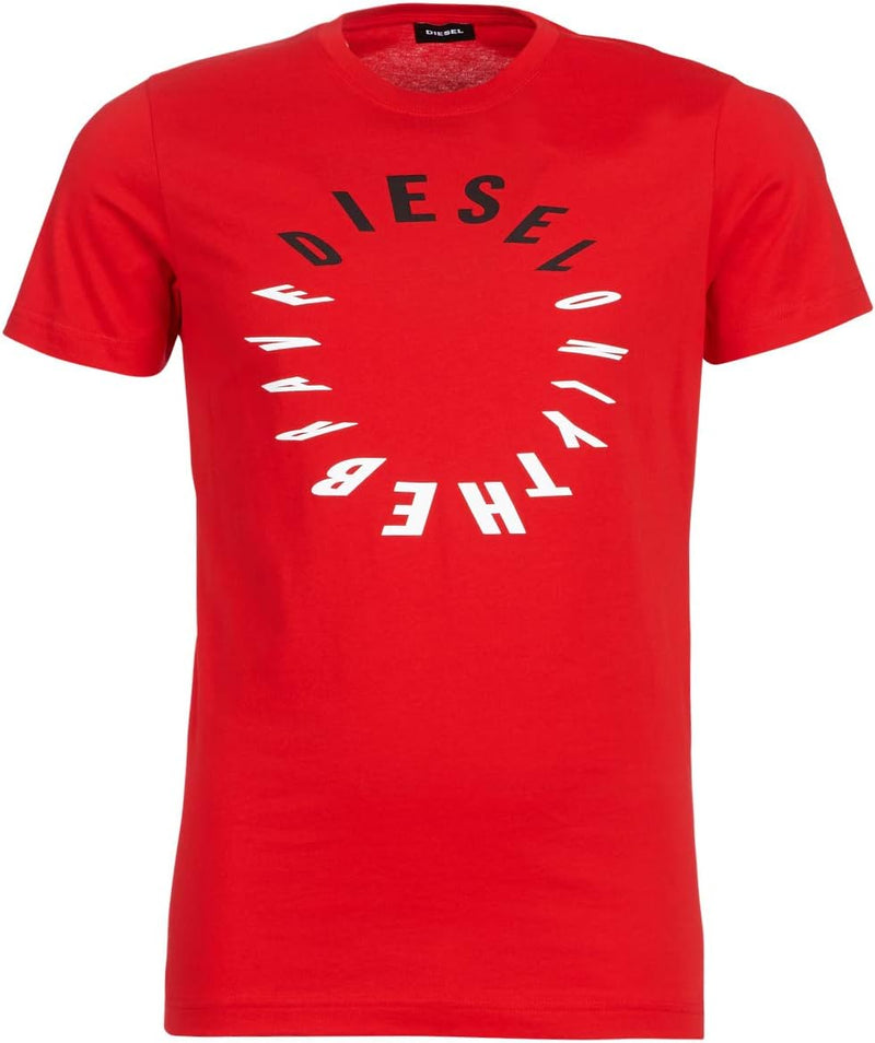 Diesel T Diego Y2 T-Shirts & Poloshirts Herren Rot - L - T-Shirts