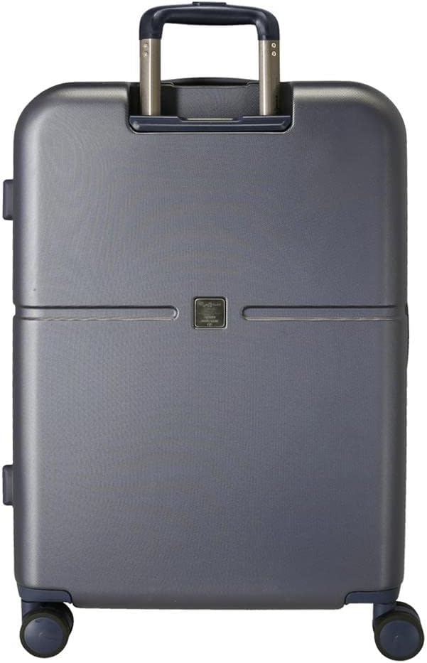 Pepe Jeans Jane Koffer, mittelgross, blau, 48 x 70 x 28 cm, robust, ABS-Kunststoff, integrierter TSA