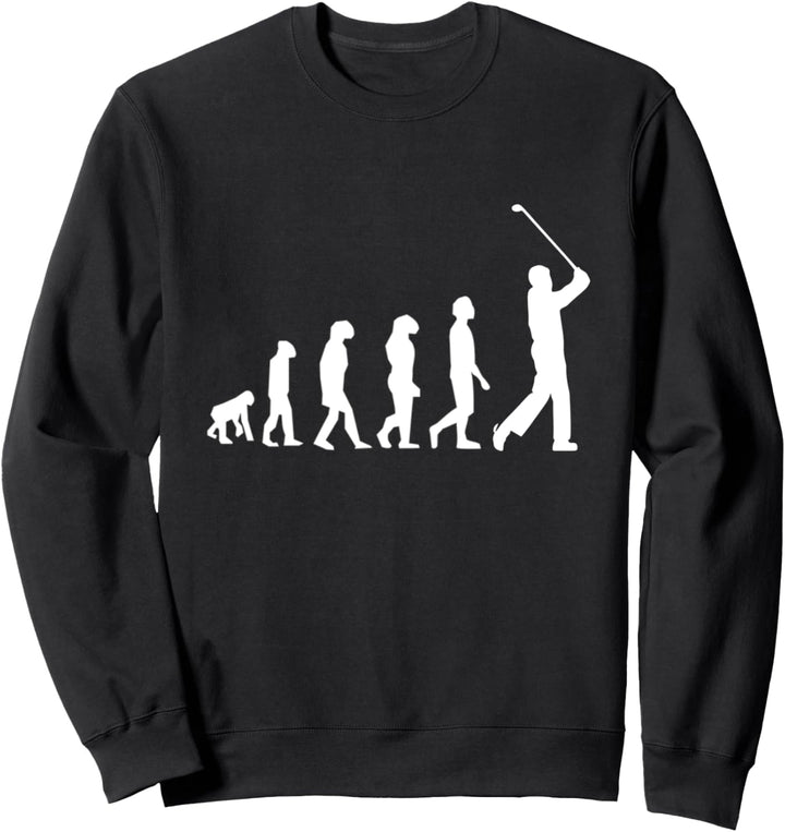 Golf Evolution T-Shirt Golfer Golfsport Golfplatz Golfen Sweatshirt
