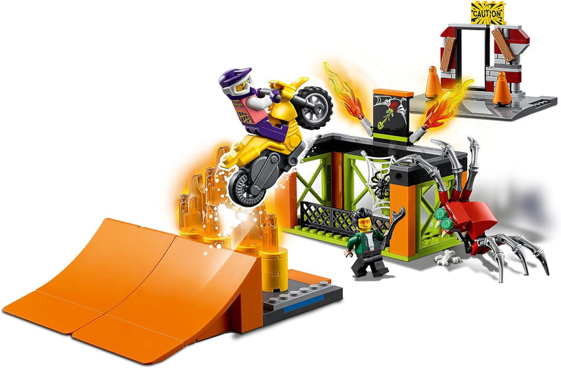 Collectix Lego City Stuntz Set: Stunt-Park 60293 + Power-Stuntbike 60297, Actionset für Kinder ab 5