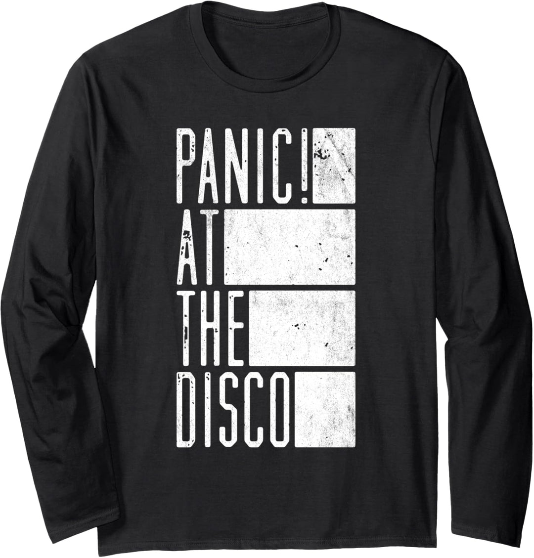 Panic! At The Disco - White Bars Langarmshirt