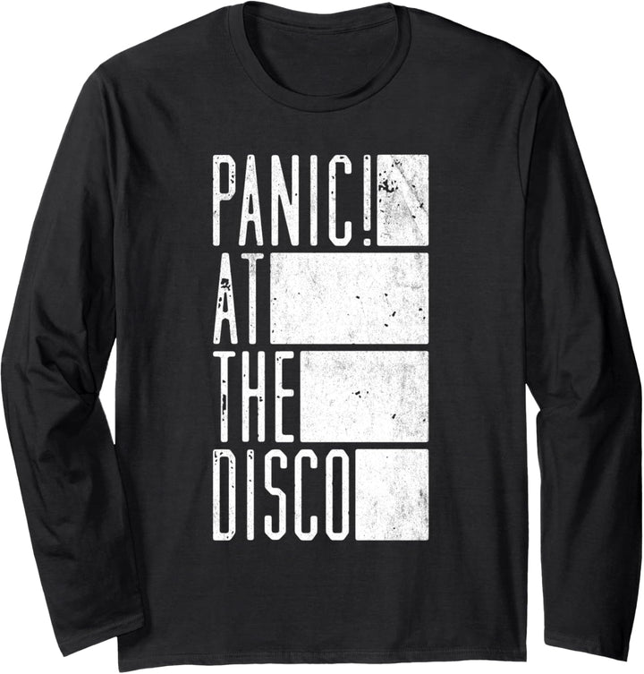 Panic! At The Disco - White Bars Langarmshirt