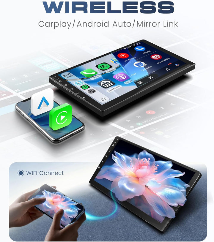 Rimoody 8 Core 6G+128G 9" Autoradio Android für FIAT Bravo 2007-2014 mit Carplay Wireless Android Au