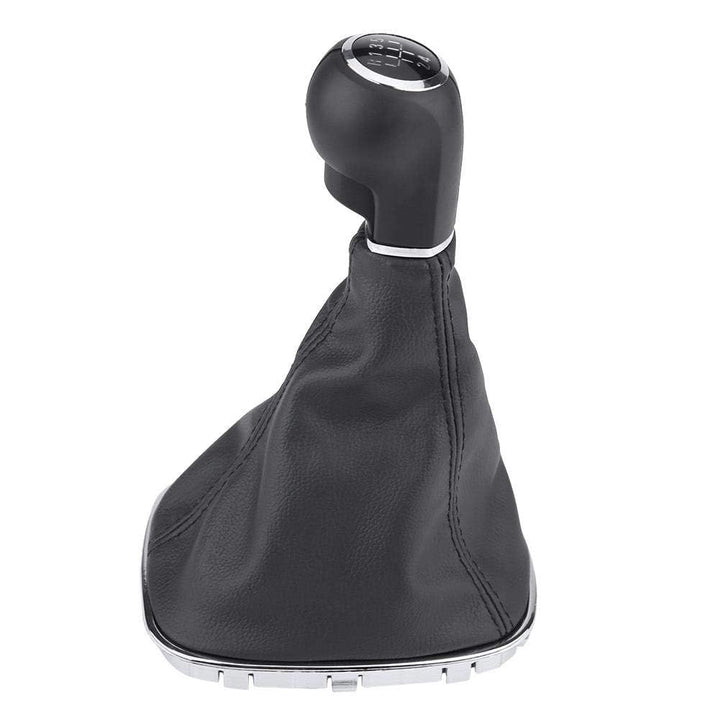 EVGATSAUTO 5 Gang Schaltknauf Gaiter Boot Cover Kit Passend für Corsa D Shifter Boot Cover Ersatz 00