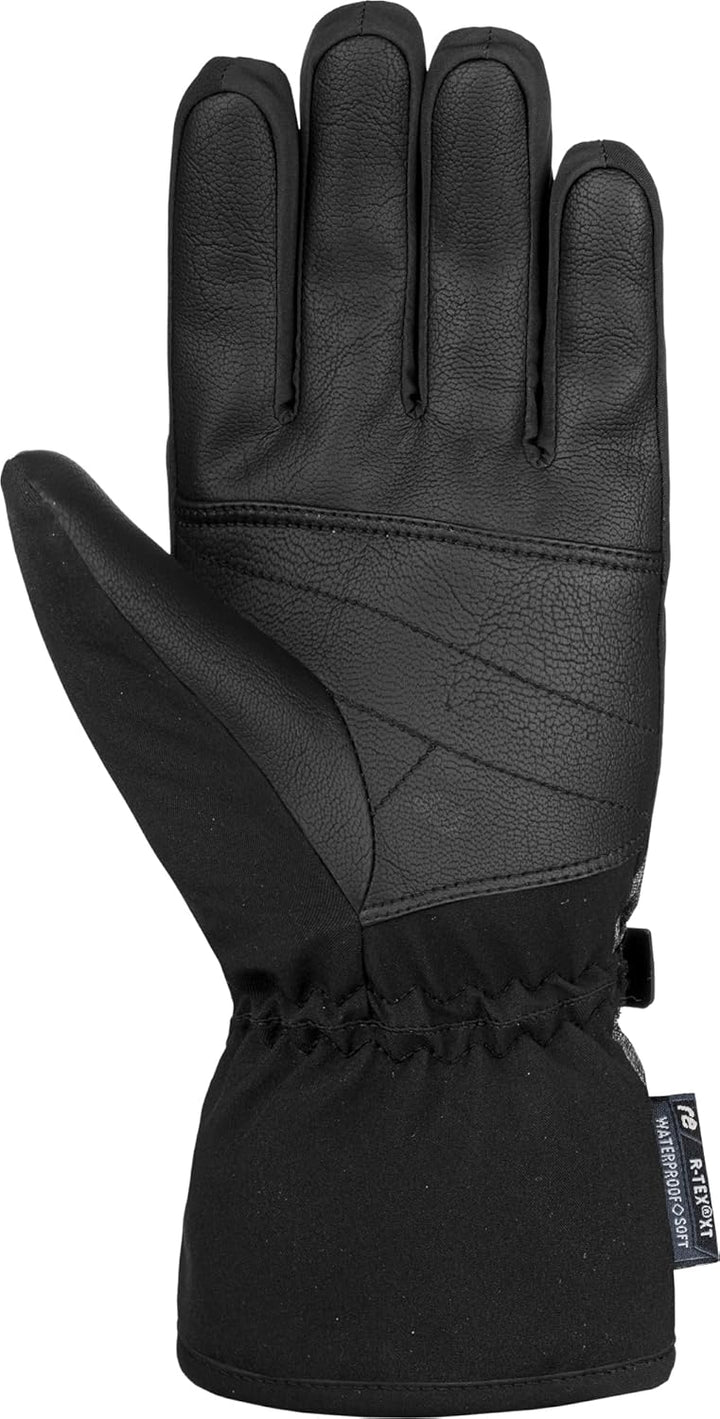 Reusch Damen Handschuhe Moni R-tex Xt Warm, Wasserdicht, Atmungsaktiv 8 schwarz / grau, 8 schwarz /