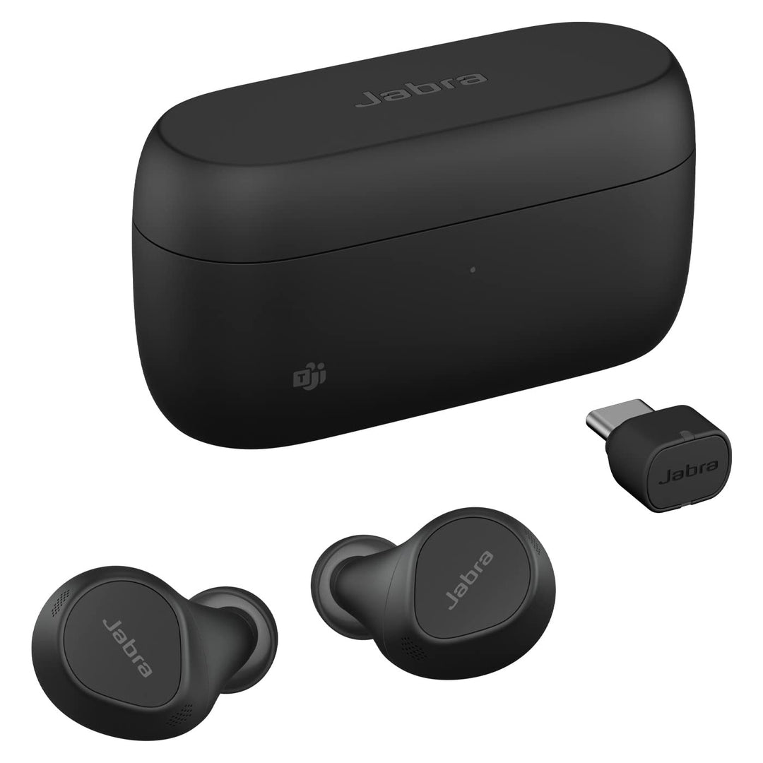 Jabra Evolve2 Buds True Wireless In-Ear-Bluetooth mit aktiver Geräuschunterdrückung (ANC), 4 Mic Mul