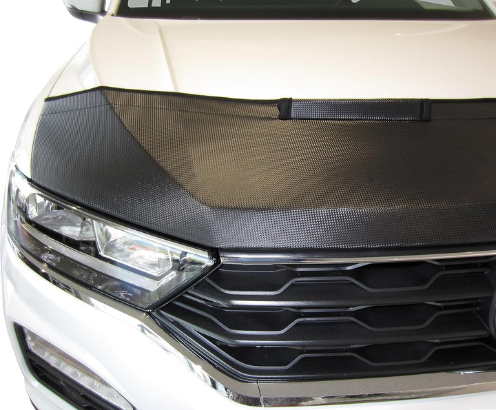 AB3-00039 Carbon Optik Auto Bra kompatibel mit Dacia Duster II Bj. 2018-2024 Haubenbra Steinschlagsc