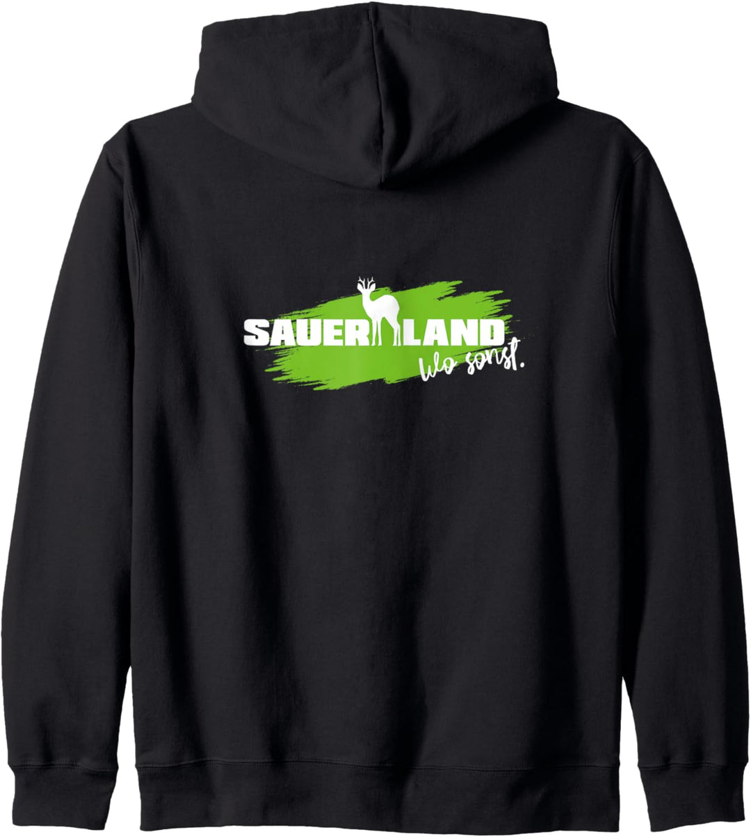 Sauerland Rehbock grün Kapuzenjacke